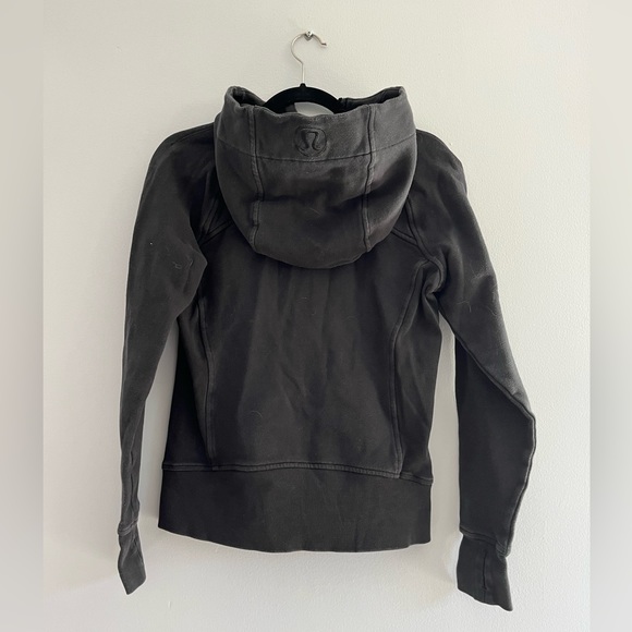 Black lululemon scuba hoodie zip - Picture 2 of 3